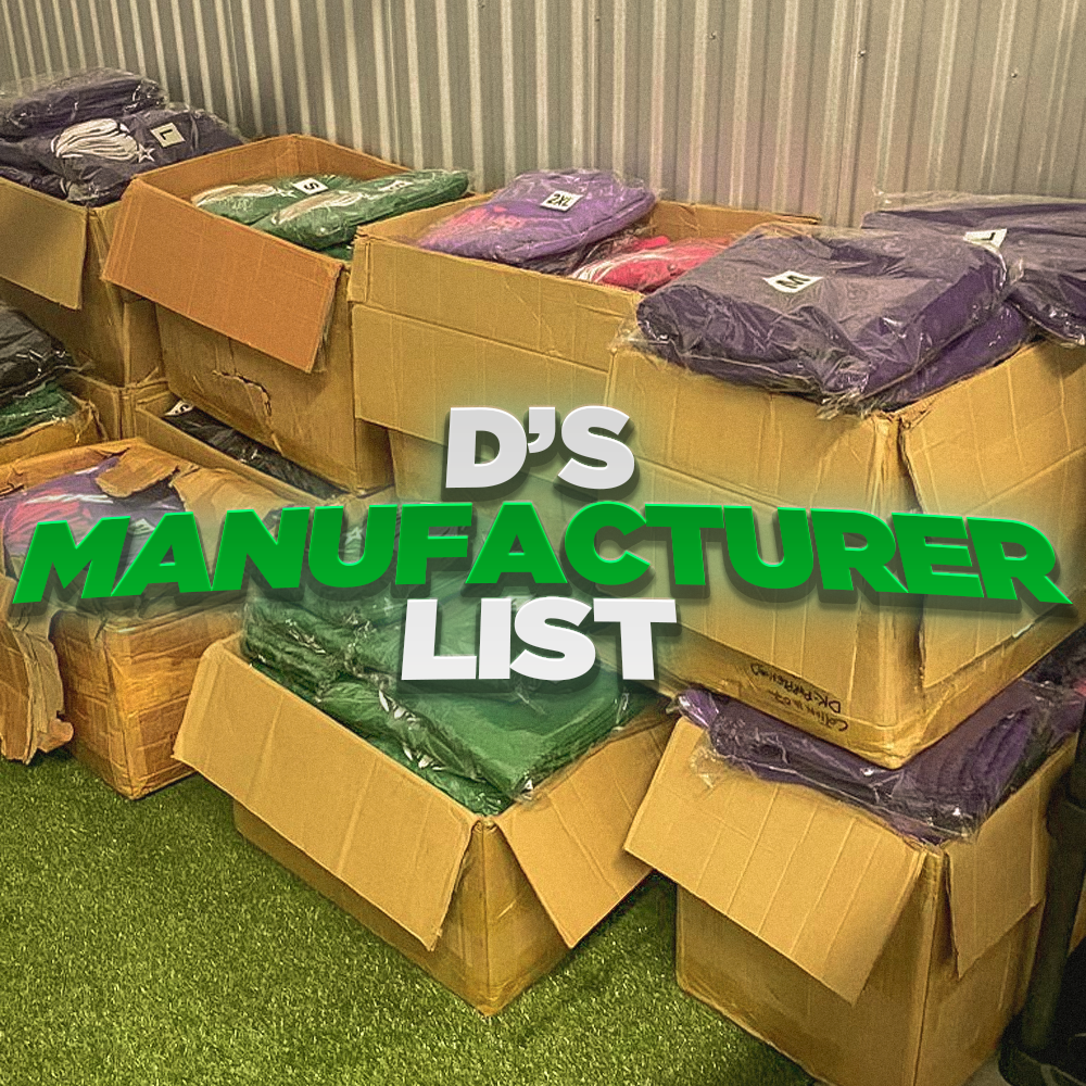 D's Ultimate Manufacturer List (20)